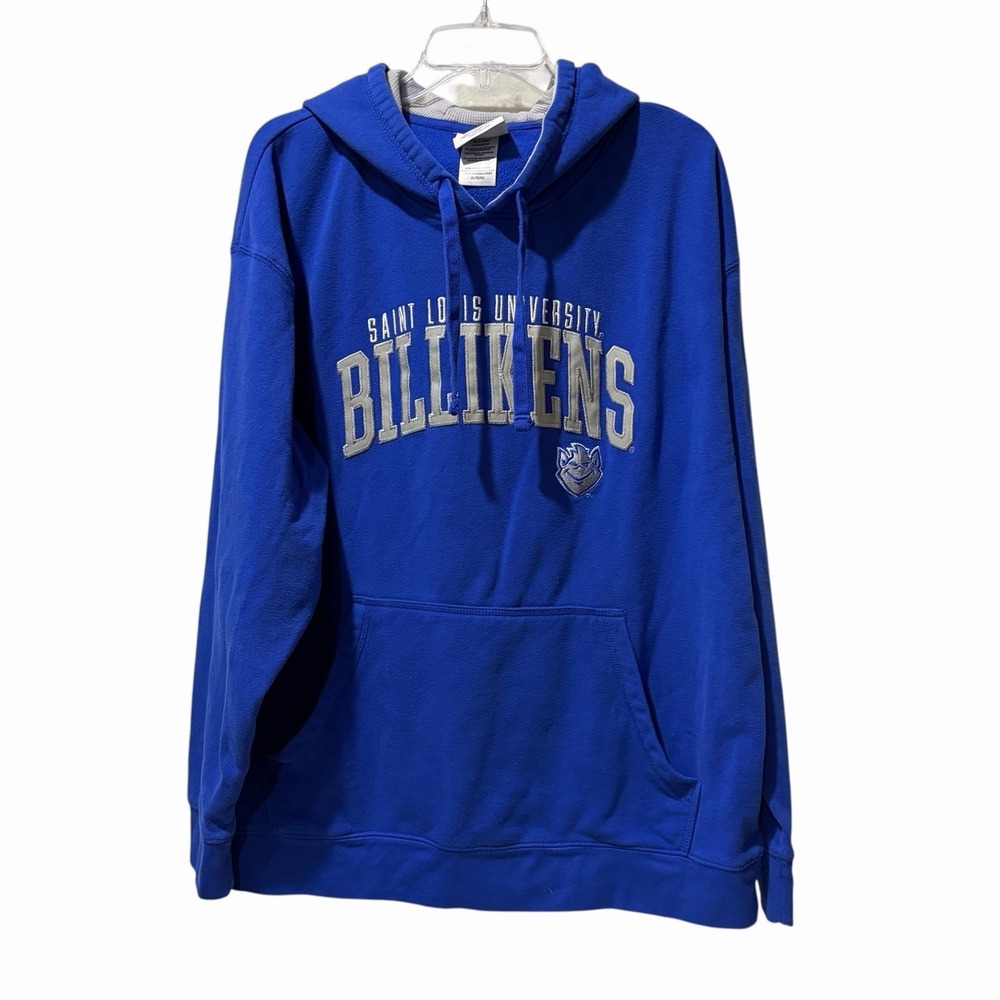 Saint Louis University Billikens Hooded Sweatshirt Basketball SLU Hoodie Size XL